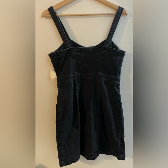 Aeropostale Demin Dress Strap Black Size S Black New With Tag - Picture 5 of 6